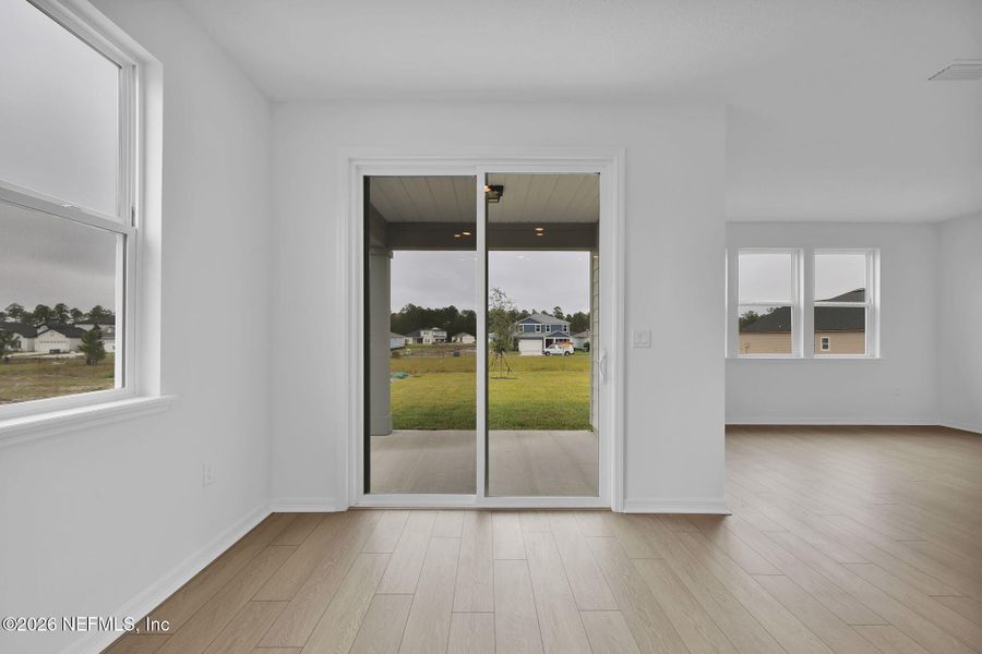 Spacious, unfurnished interior of a new home in Hyland Trail, Green Cove Springs (Image 17). Spacious, unfurnished interior of a new home in Hyland Trail, Green Cove Springs (Image 17).