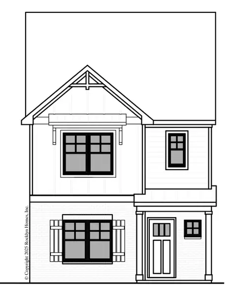 Representative rendering of the exterior for the Ivey by Rocklyn Homes (Image 7). Representative rendering of the exterior for the Ivey by Rocklyn Homes (Image 7).