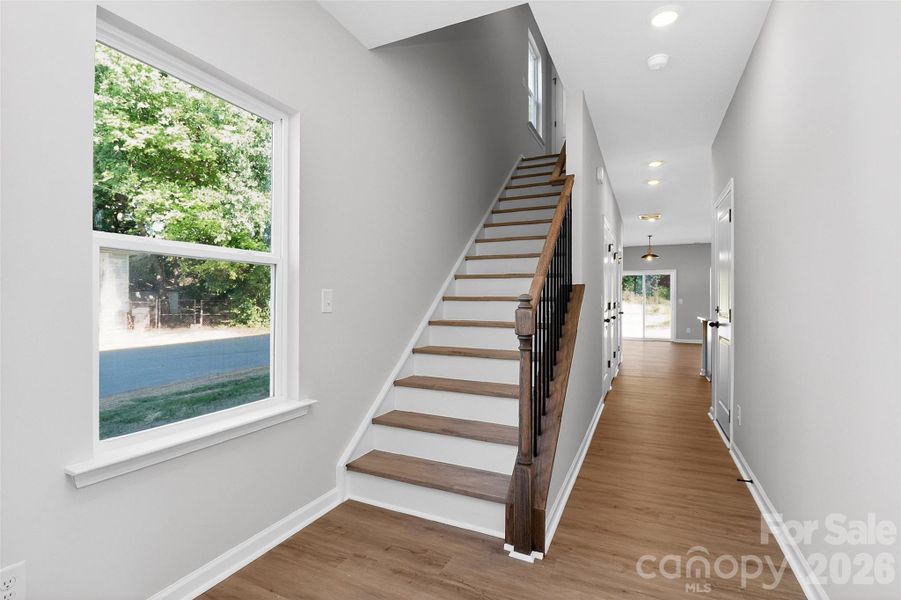 Spacious, unfurnished interior of a new home in , Charlotte (Image 23). Spacious, unfurnished interior of a new home in , Charlotte (Image 23).