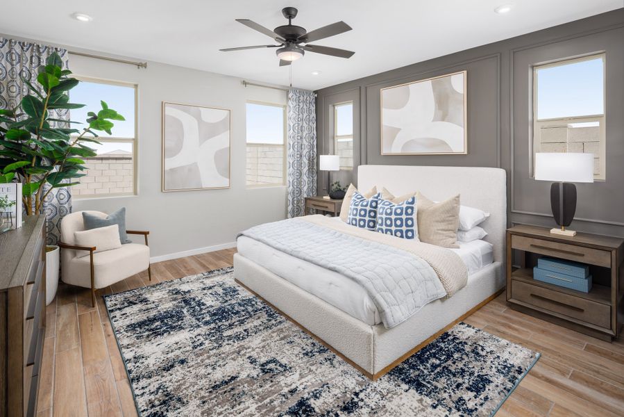 Representative furnished interior of a home built from the Imperial by Beazer Homes in Montana Vista - Summit, Buckeye (Image 16).