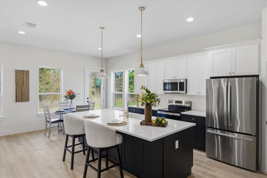 Furnished interior view inside a new home in , Van (Image 11).