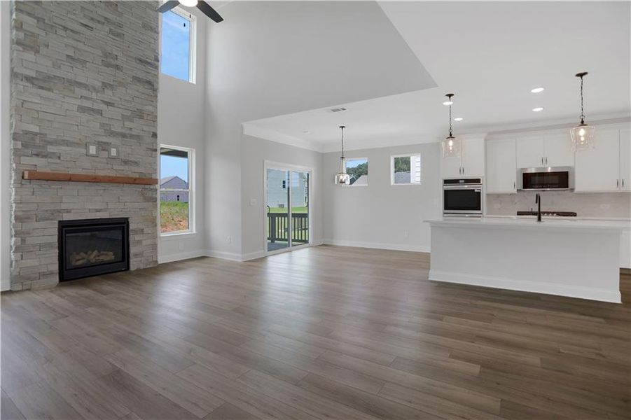 Spacious, unfurnished interior of a new home in Twin Lakes, Hoschton (Image 34).