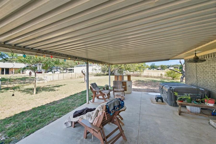 Exterior details and patio area of a home in , Whitney (Image 23).
