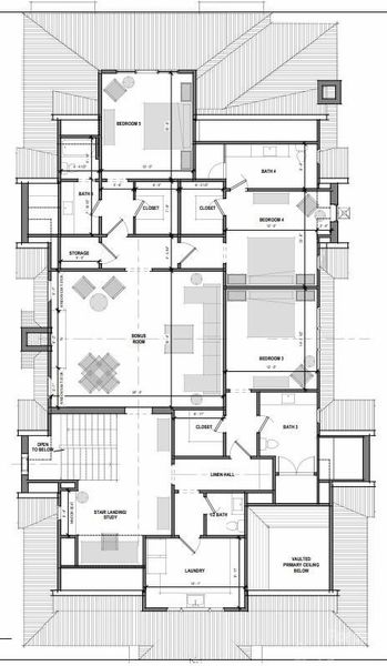 2D floor plan layout of this home in , Charlotte, NC (Image 4).