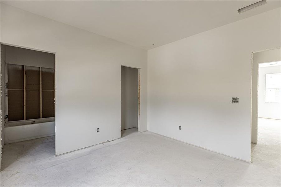 In-progress construction of a new home in , Buford, GA (Image 17).