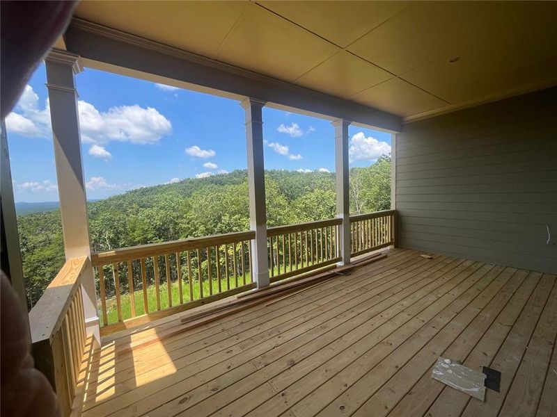 Exterior details and patio area of a home in Horizon at Laurel Canyon, Canton (Image 2).