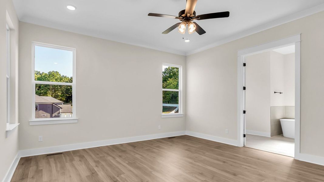 Furnished interior view inside a new home in Richvale Estates, Fairview (Image 28).