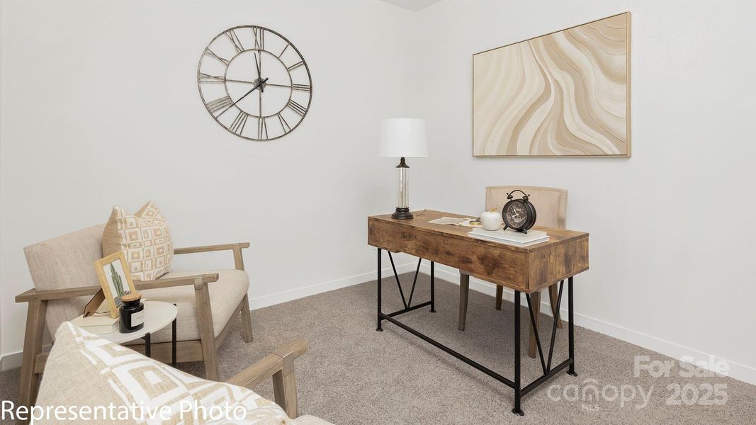 Furnished interior view inside a new home in Stanton, Richburg (Image 12).