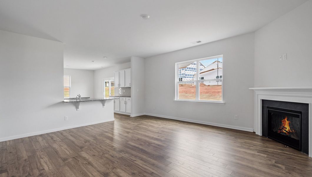 Spacious, unfurnished interior of a new home in Sage Grove, Lyman (Image 15).