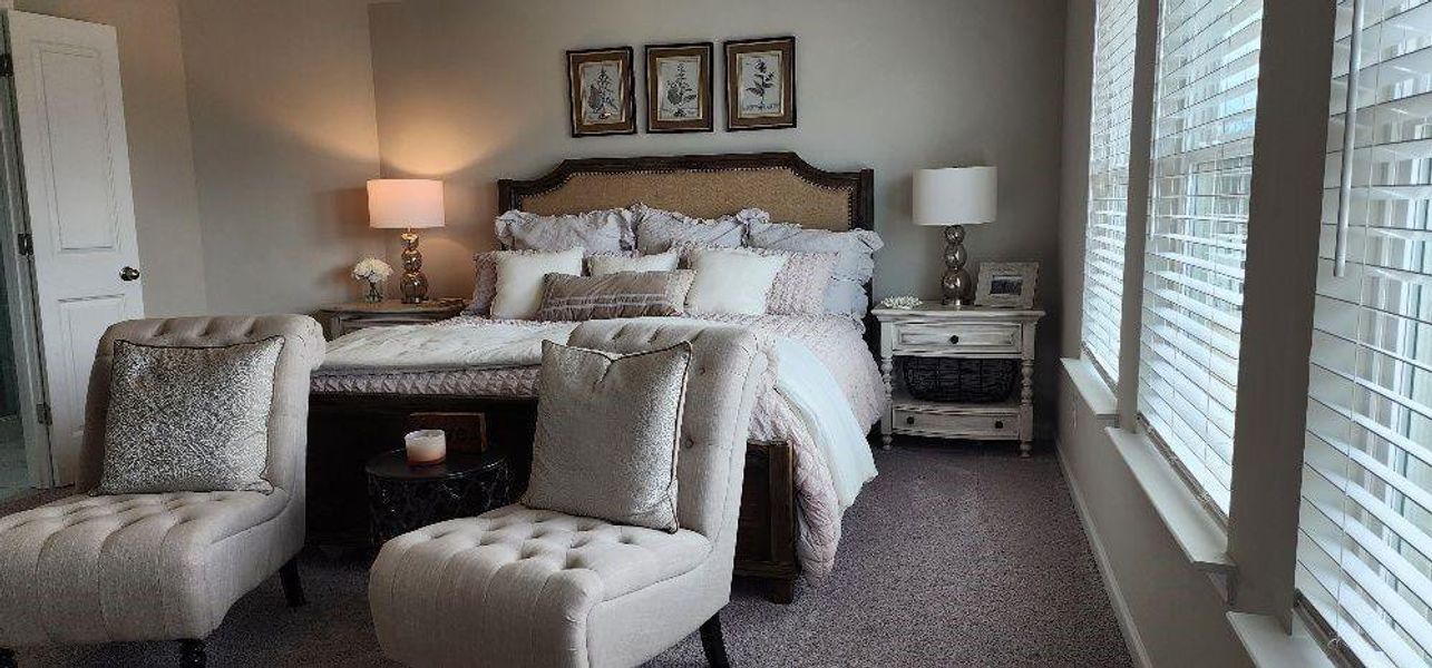 Furnished interior view inside a new home in Alcovy Village, Lawrenceville (Image 28).