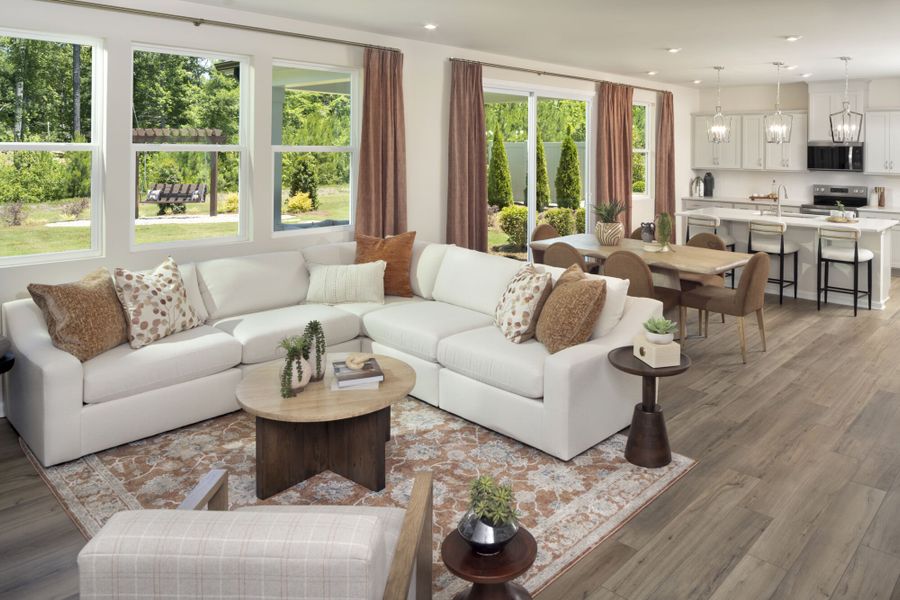 Representative furnished interior of a home built from the Redwood by Mattamy Homes in Westfall, Gastonia (Image 9). Representative furnished interior of a home built from the Redwood by Mattamy Homes in Westfall, Gastonia (Image 9).