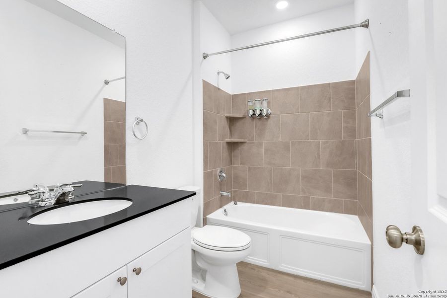 Furnished interior view inside a new home in Navarro Ranch: Classic Collection, Seguin (Image 7).