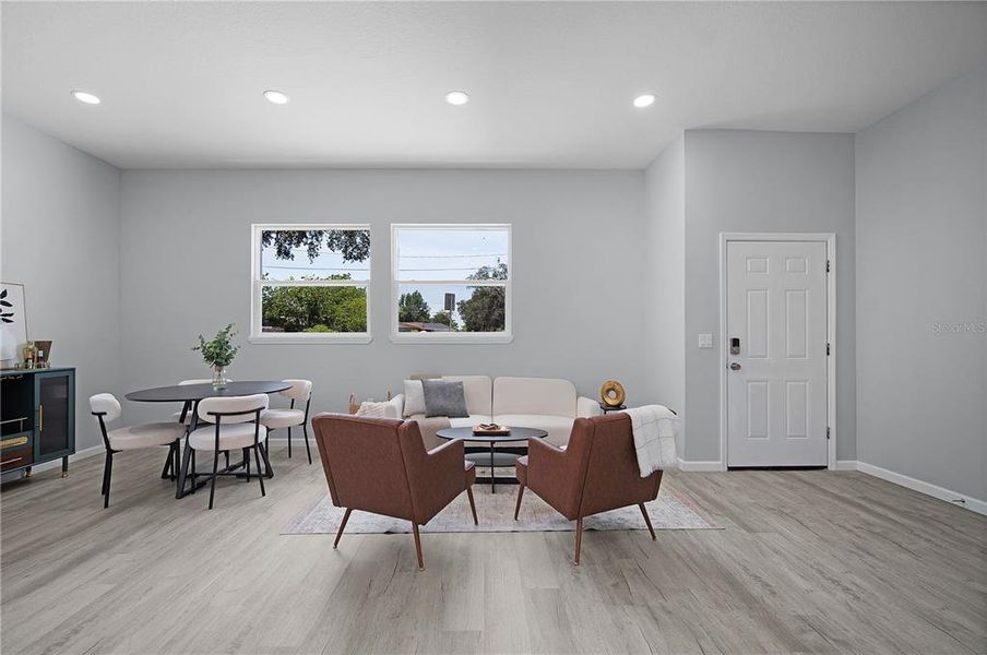 Furnished interior view inside a new home in , Lakeland (Image 29). Furnished interior view inside a new home in , Lakeland (Image 29).