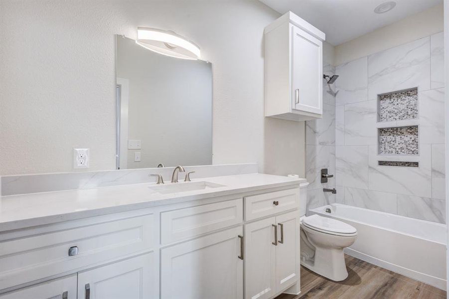 Furnished interior view inside a new home in , Grand Prairie (Image 6). Furnished interior view inside a new home in , Grand Prairie (Image 6).