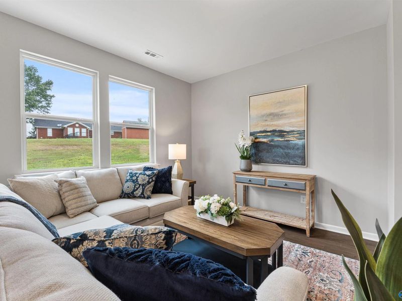 Furnished interior view inside a new home in Bailey Park, Fayetteville (Image 13).