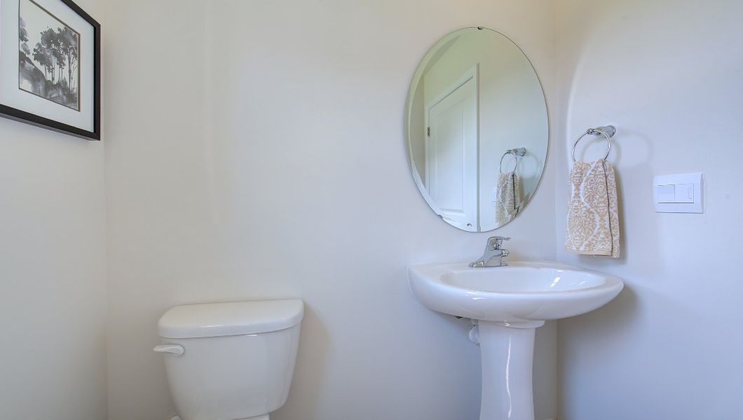 Representative furnished interior of a home built from the Clement by D.R. Horton in Aberdeen Place, Asheville (Image 38). Representative furnished interior of a home built from the Clement by D.R. Horton in Aberdeen Place, Asheville (Image 38).