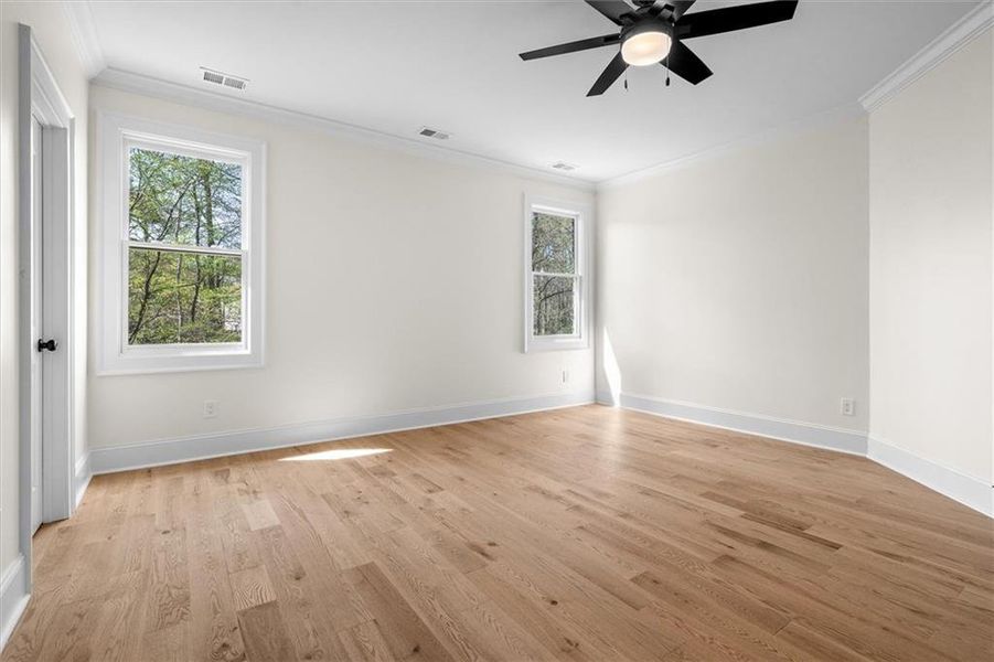 Spacious, unfurnished interior of a new home in Brookmont, Douglasville (Image 54).