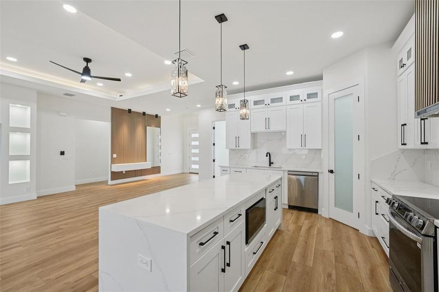 Furnished interior view inside a new home in , Clearwater (Image 16). Furnished interior view inside a new home in , Clearwater (Image 16).