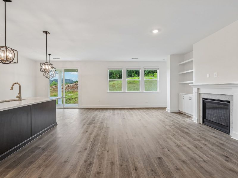 Spacious, unfurnished interior of a new home in Station Hill - Estate Series, Franklin (Image 11).
