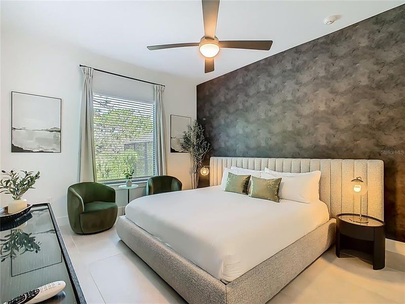 Furnished interior view inside a new home in , Reunion (Image 51). Furnished interior view inside a new home in , Reunion (Image 51).