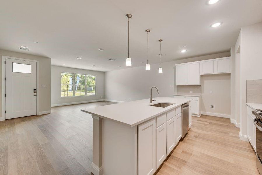 Furnished interior view inside a new home in Bayside, Rowlett (Image 7).