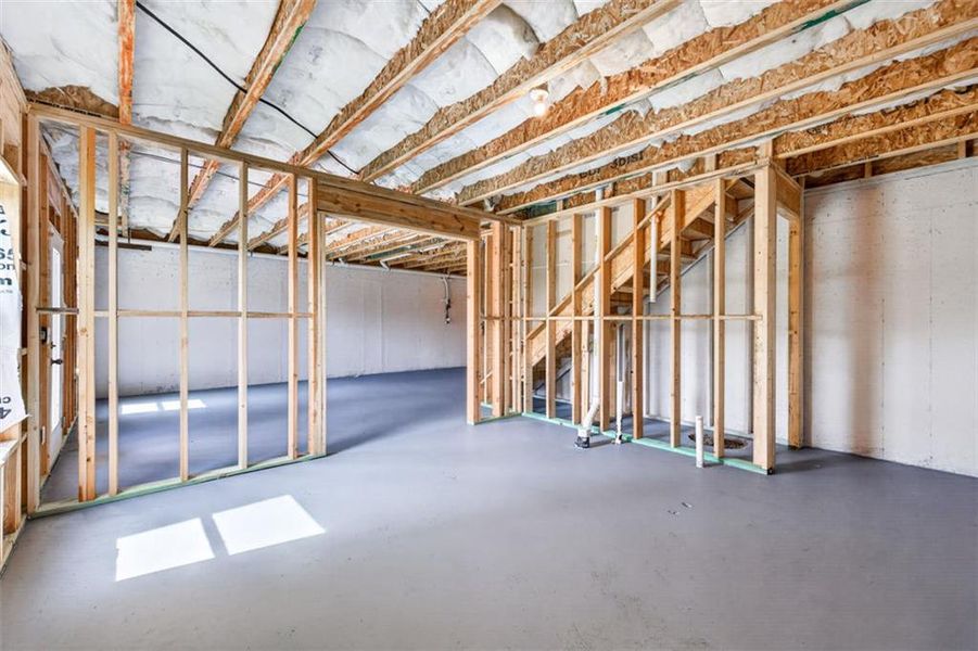 In-progress construction of a new home in Oakmont, Dallas, GA (Image 47).