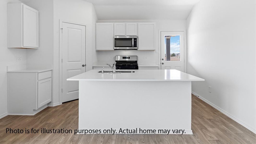 Furnished interior view inside a new home in Marigold, Kyle (Image 3).