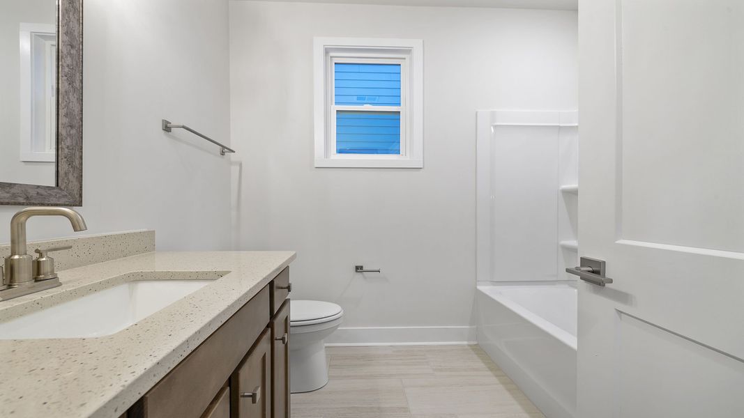 Furnished interior view inside a new home in Harrison Valley, Simpsonville (Image 13).