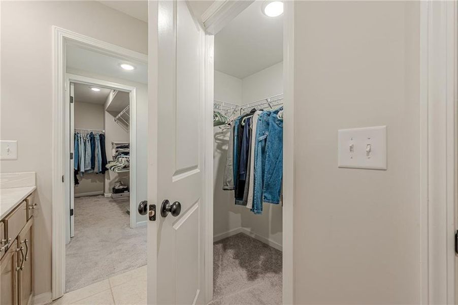 Furnished interior view inside a new home in , Atlanta (Image 36).