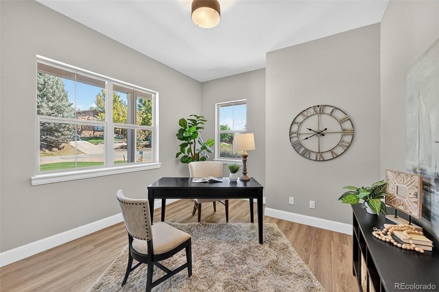 Furnished interior view inside a new home in , Parker (Image 17).