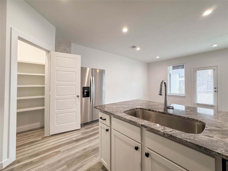 Furnished interior view inside a new home in , Houston (Image 10).