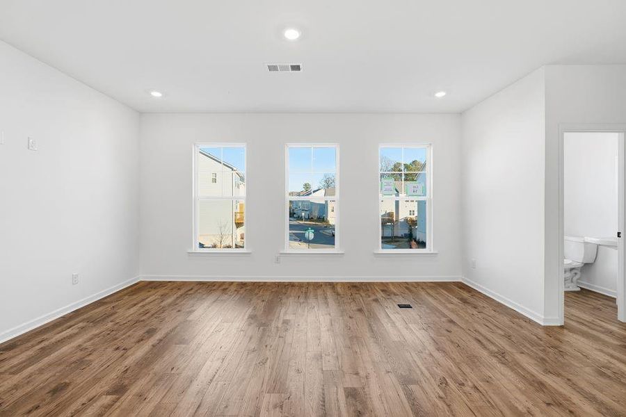 Spacious, unfurnished interior of a new home in Somerset at Veterans Memorial, Mableton (Image 21). Spacious, unfurnished interior of a new home in Somerset at Veterans Memorial, Mableton (Image 21).