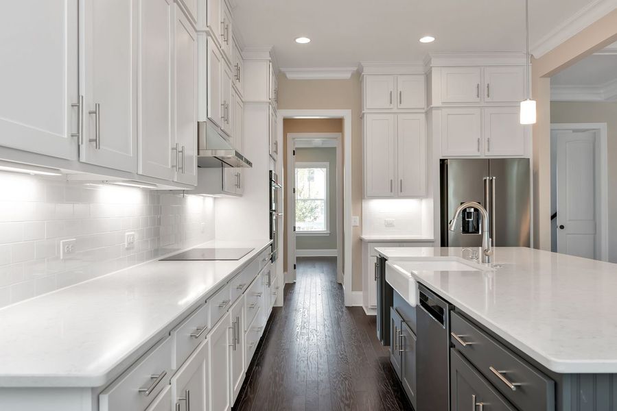 Representative furnished interior of a home built from the Princeton by Greybrook Homes in Harbor Watch, Statesville (Image 21).