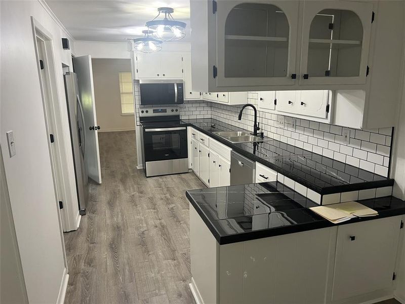 Furnished interior view inside a new home in , Early (Image 5).