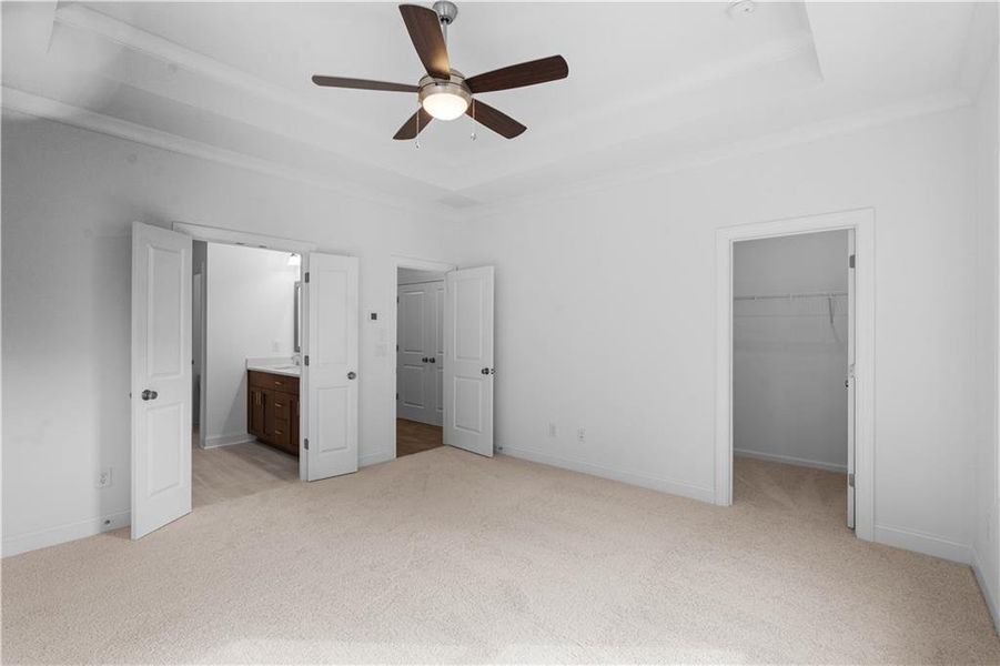 Spacious, unfurnished interior of a new home in Evanshire Townhomes, Duluth (Image 32). Spacious, unfurnished interior of a new home in Evanshire Townhomes, Duluth (Image 32).