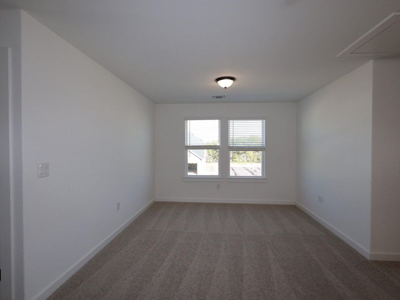 Spacious, unfurnished interior of a new home in Barksdale, Leander (Image 19). Spacious, unfurnished interior of a new home in Barksdale, Leander (Image 19).