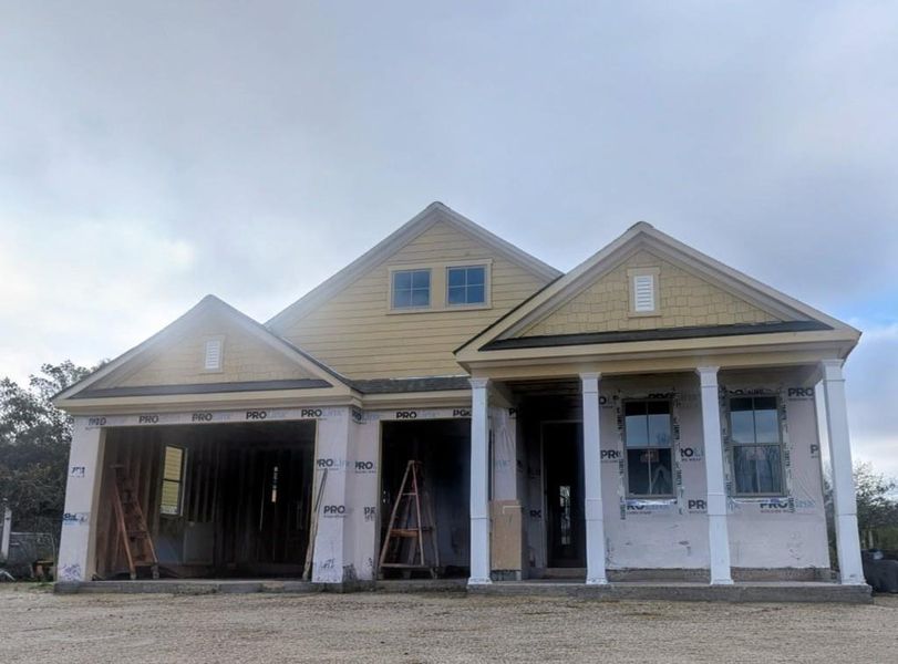 In-progress construction of a new home in , Cumming, GA (Image 17).