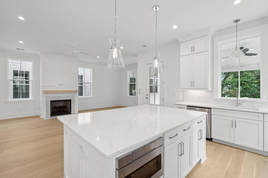 Furnished interior view inside a new home in , Johns Island (Image 7).