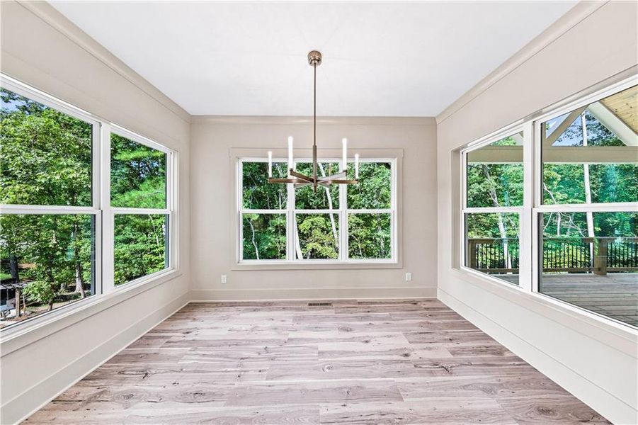 Spacious, unfurnished interior of a new home in , Flowery Branch (Image 19). Spacious, unfurnished interior of a new home in , Flowery Branch (Image 19).