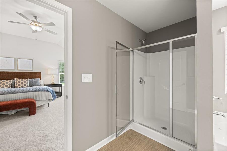 Furnished interior view inside a new home in Walden Park – The Retreat, Jonesboro (Image 13).