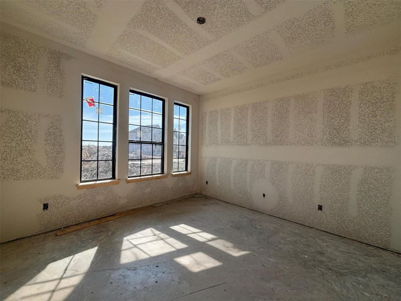 Actual progress of your home.