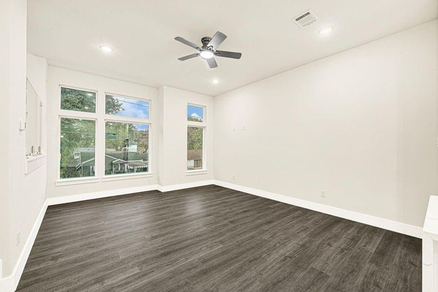 Spacious, unfurnished interior of a new home in , Houston (Image 22). Spacious, unfurnished interior of a new home in , Houston (Image 22).
