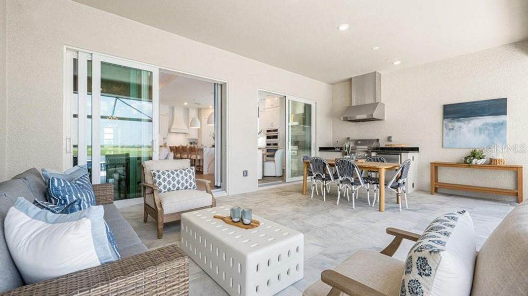 Furnished interior view inside a new home in Skye Ranch Community Group Page, Sarasota (Image 11).
