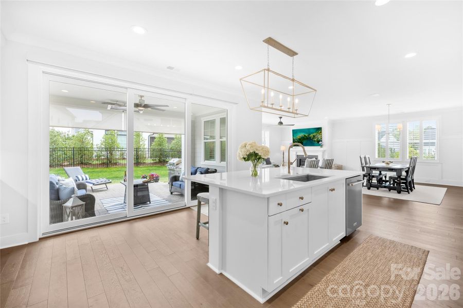 Furnished interior view inside a new home in , Fort Mill (Image 6).