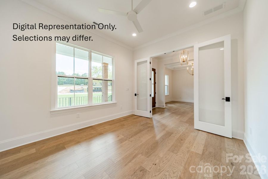Spacious, unfurnished interior of a new home in Saddlehorn, Troutman (Image 6).