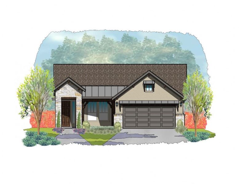 Representative exterior photo of a completed home built from the Wimberley by Steve Klein Custom Builder in TerraVista, Victoria, TX (Image 8). Representative exterior photo of a completed home built from the Wimberley by Steve Klein Custom Builder in TerraVista, Victoria, TX (Image 8).