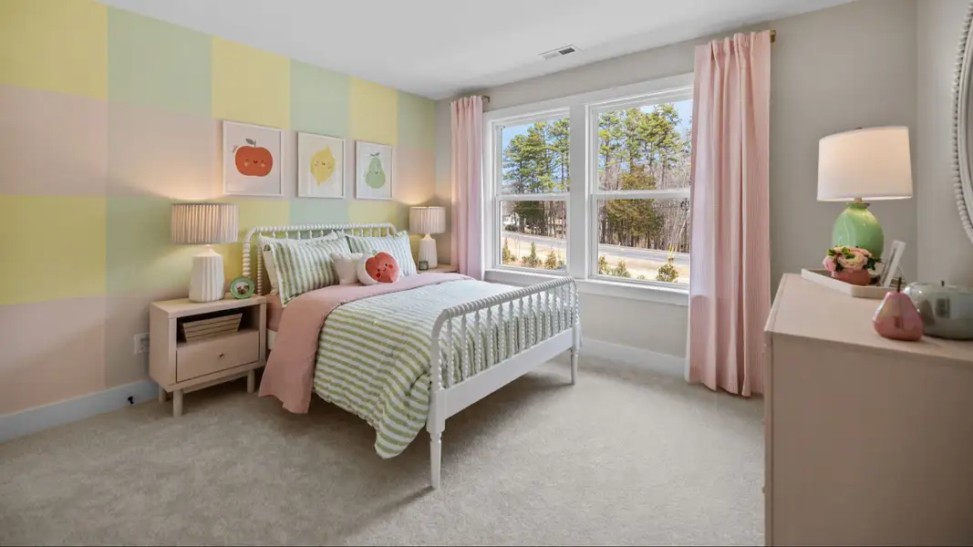 The Stonefield Plan by DRB Homes in McBride Indian Trail, NC - Bedroom 3