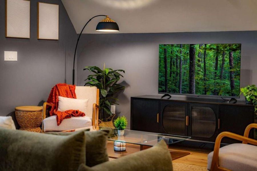 Furnished interior view inside a new home in , Blue Ridge (Image 49).