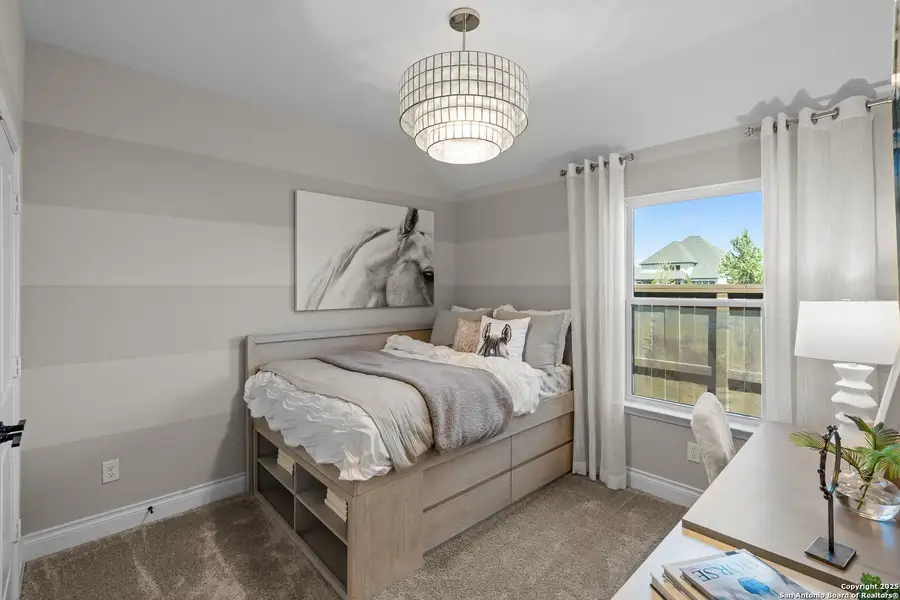 Furnished interior view inside a new home in Corley Farms, Boerne (Image 3).