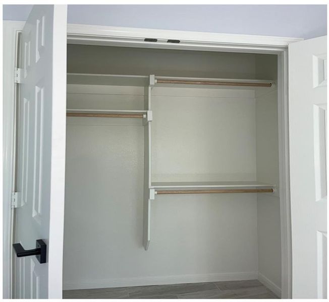 View of closet